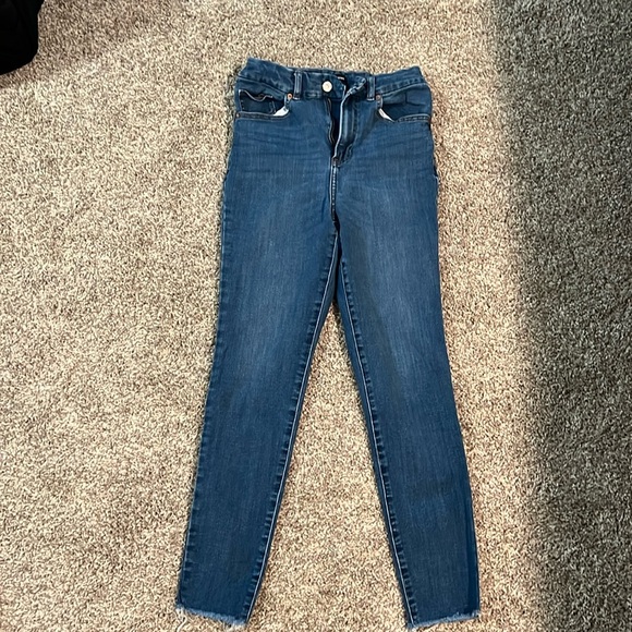 Express skinny super high rise jeans - Picture 1 of 7